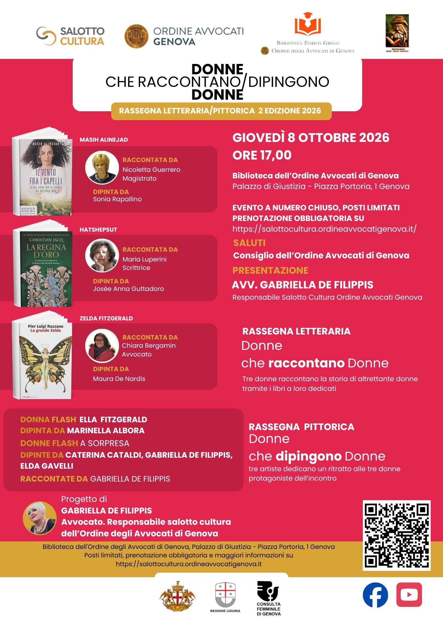 8 OTTOBRE 2026 Ordine Avvocati Genova